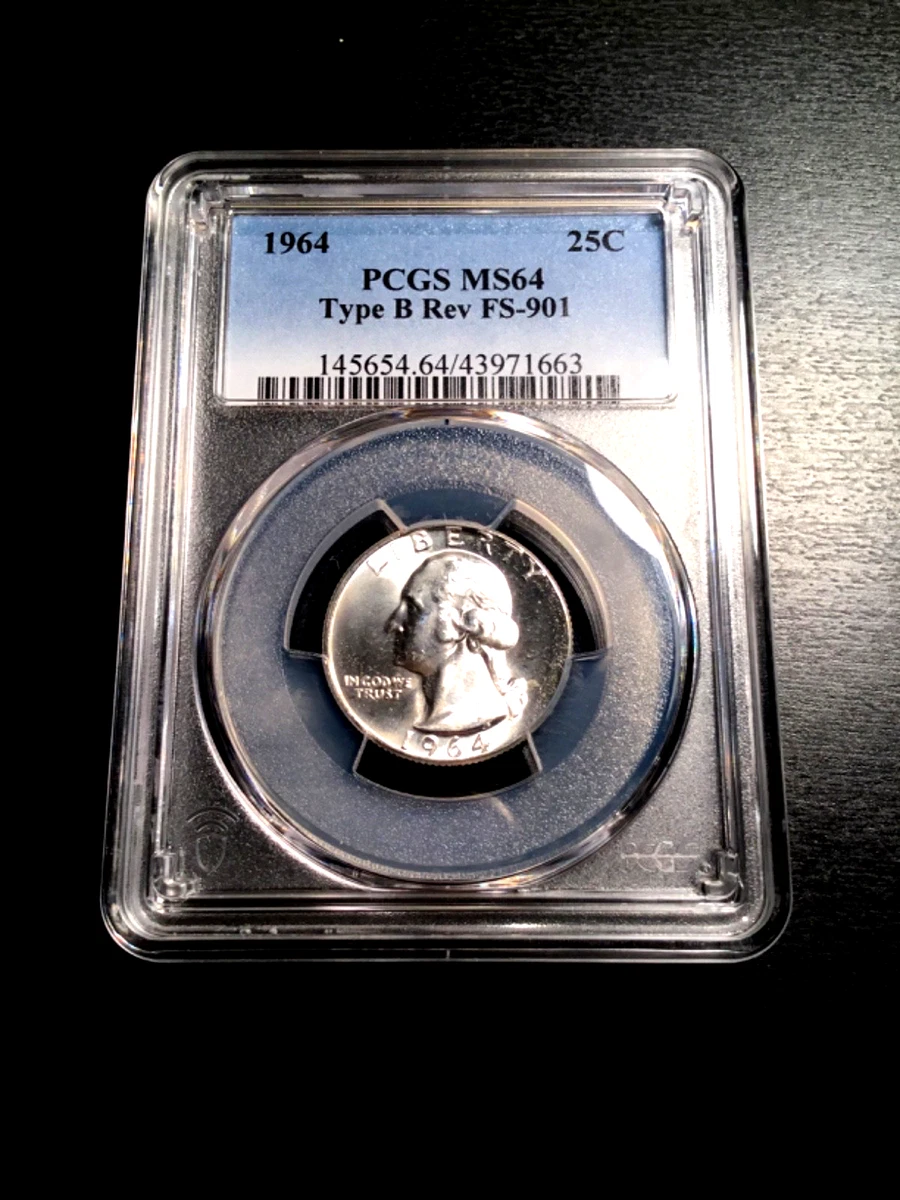 MS 64 Graded 1964 Washington Quarters (1932-1998) for sale | eBay