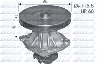 Dolz Wasserpumpe S135 Passend FüR Fiat Lancia Seat Zastava