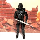 GI Joe Black Silhouette Cobra Trooper Exclusive Vintage Style Custom Figure