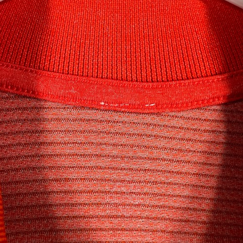 Lululemon Polo Shirt Mens Large Orange Red Short Sleeve Casual Golf Outdoor - Picture 9 of 15