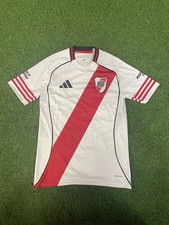adidas River Plate 25/26 Home Jersey Men's - White/Red