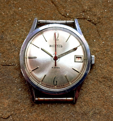 Vintage Vostok Classic Watch 70's Wostok Watch Soviet Russia Made in USSR Watch