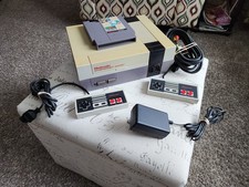 Nintendo NES Console with two controllers and hookups New 72 pin