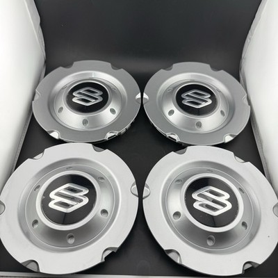 NEW SET OF (4) SUZUKI GRAND VITARA CENTER CAPS HUB COVERS 2455 2001-2003 *READ*