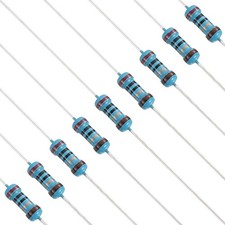 20 Ohm Resistor, 120Pcs 1/4W(0.25Watt) Metal Film Fixed Resistor 1% Tolerance