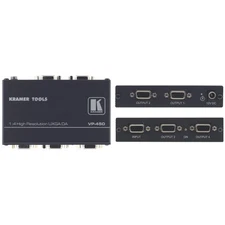 Kramer Tools VP-450 VGA Extender Splitter 4 X D-Sub Video Amplifier XGA