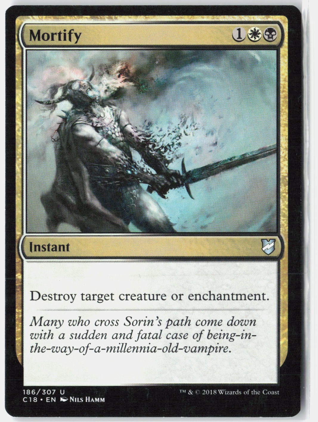 Mortify U Commander 2018 186 NM