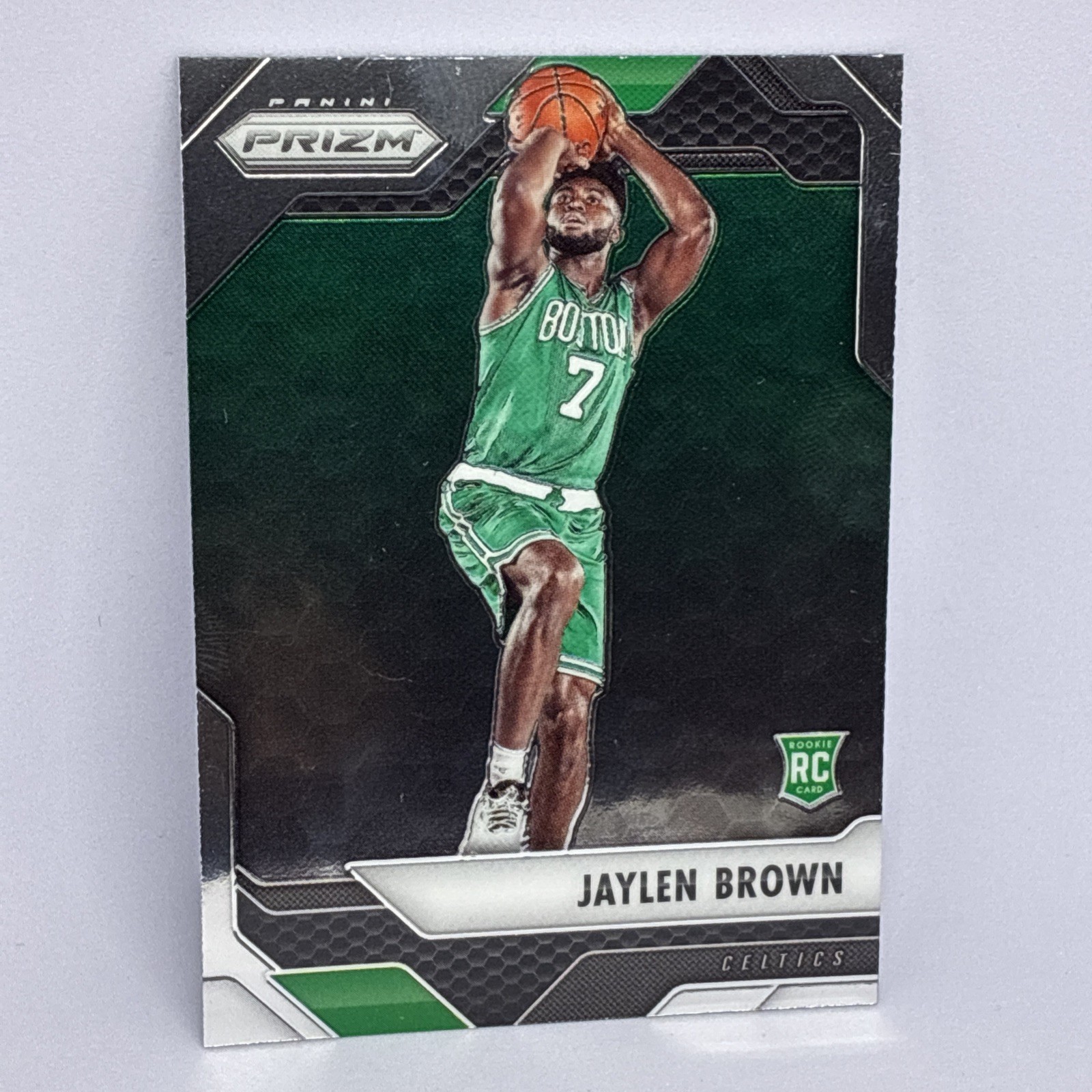 JAYLEN BROWN 2016-17 PANINI PRIZM ROOKIE CARD BOSTON CELTICS NBA FINALS MVP