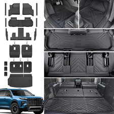 Floor Mats Set for 2024 2025 2026 Chevy Traverse  2025 2026 Buick Enclave 7 Sea