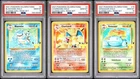 PSA 10 Blastoise Charizard Venusaur Holo 25th Celebrations Bundle