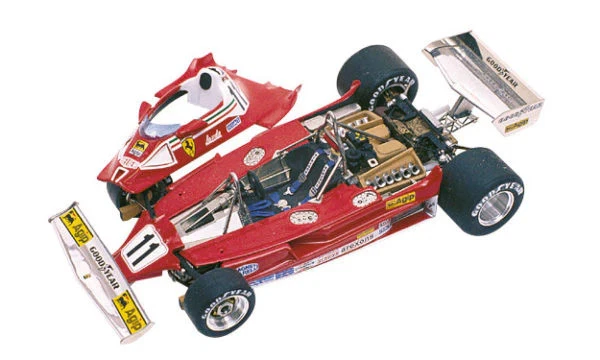 自動車 1/43 Ferrari 312T kits 1:12 Ferrari 312T3 - Full Detail Multi Media Kit | MFH K794
