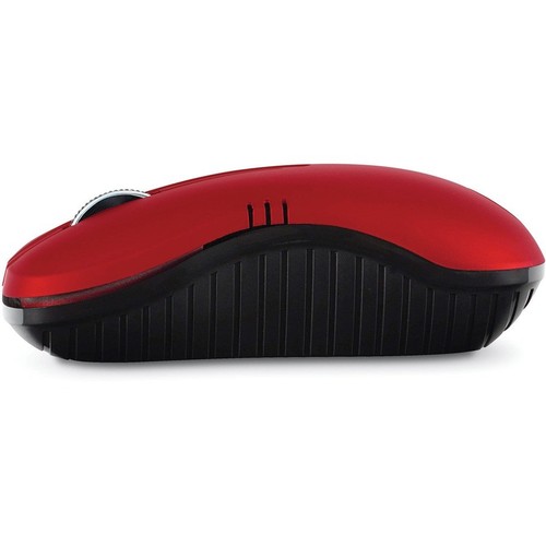 Verbatim Wireless Notebook Optical Mouse, Commuter Series - Matte Red (99767) - Picture 4 of 6