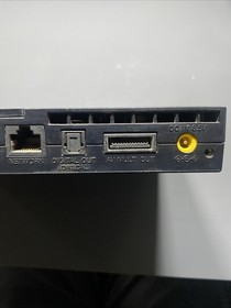 Sony PlayStation 2 Slim Console Only - Black Tested - New Laser Installed