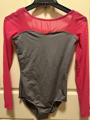 Mariia Crown Leotard , Silver/fucsia, Size m