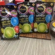 3 X 5-Pack  (15 PC) 🔥Illooms Led Balloons Mixed Light Up Balloons LED 15 Hours