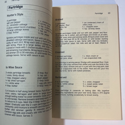 Lot 2 The Hunter's Game Cookbook Jacqueline E. Knight 1978 & Sportsman Harvest - Picture 16 of 17