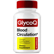 GlycoQ Blood Pills, Glyco Q Advance Healthy Circulation  Stable Levels 60ct