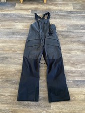 Stio Men's 100% Recycled PeakProof Figment Bib Ski Pants Black Med 33" to 35" Wa