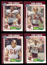 SALE topps fan favorites Redskins The HOGS  s...