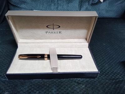 Parker Sonnet Black Lacquer GT Rollerball Brand New In Box