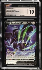 CORVIKNIGHT V 109/163 - POKEMON TCG HOLO BATTLE STYLES 2021 CGC 10