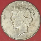 1925 PEACE SILVER DOLLAR COIN / A BEAUTIFUL COIN  (06)