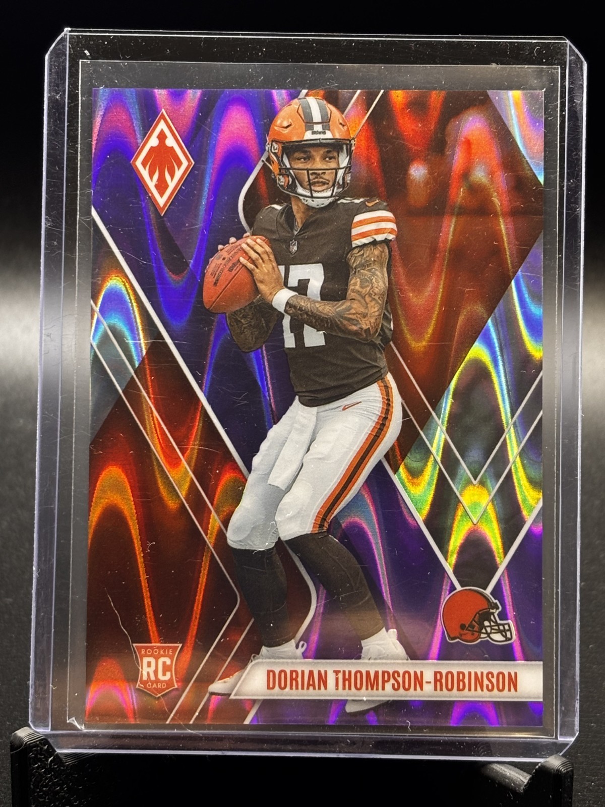 2023 Panini Phoenix -Dorian Thompson-Robinson #124 Purple Seismic /125 (RC)