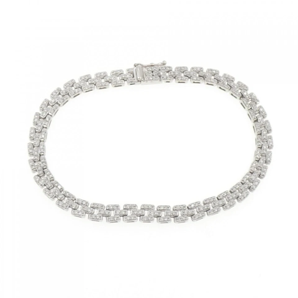 Auténtico brazalete de diamantes PT850 1,13 QUILATES #260-007-097-3891 Foto 3 de 4