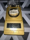 1 Troy oz .999 Fine Silver Bar Skull Design Collectible 31.808g Precious Metal