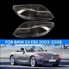 Paar Links, Rechts Streuscheiben Abdeckung Scheinwerferglas Für BMW Z4 E85 03-08