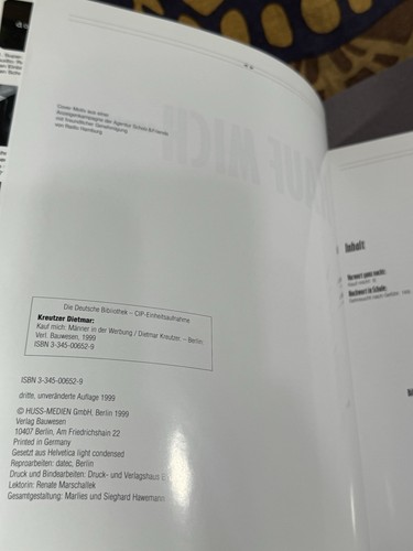 Kauf Mich, Manner In Der Werbung Artsy Book No Frontal Nudity - Foto 8 di 10