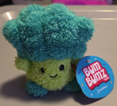 Bum Bumz Bobby Broccoli RootBumz 4.5'' Plush Toy by Russ 2024 Vegetable Squad
