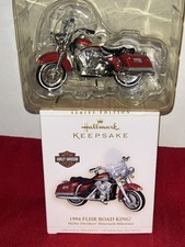 VTG 1994 FLHR ROAD KING HARLEY DAVIDSON MOTORCYCLE HALLMARK KEEPSAKE ORNAMENT