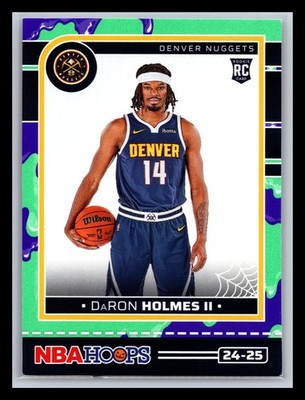 DaRon Holmes II Rookie Denver Nuggets 2024-25 Hoops Haunted Hoops #246 Slime
