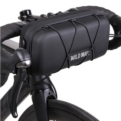 WILD MAN Mountain Road Bike EVA Hard Case Handlebar Front Bag Cycling Waterproof
