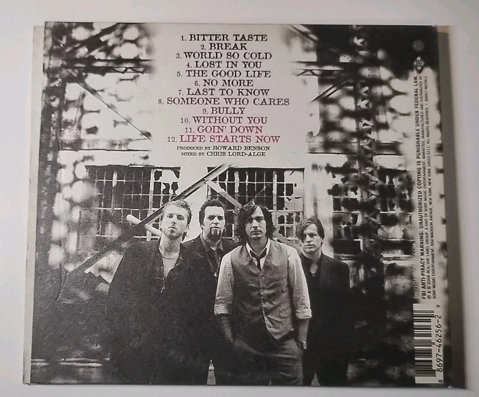 Life Starts Now [Digipak] by Three Days Grace (CD, Sep-2009, Jive (USA) Foto 4 de 4