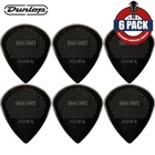 6-PACK Dunlop 581PXLC MAX-GRIP® Jazz III XL Carbon Fiber 1.38mm Guitar Picks