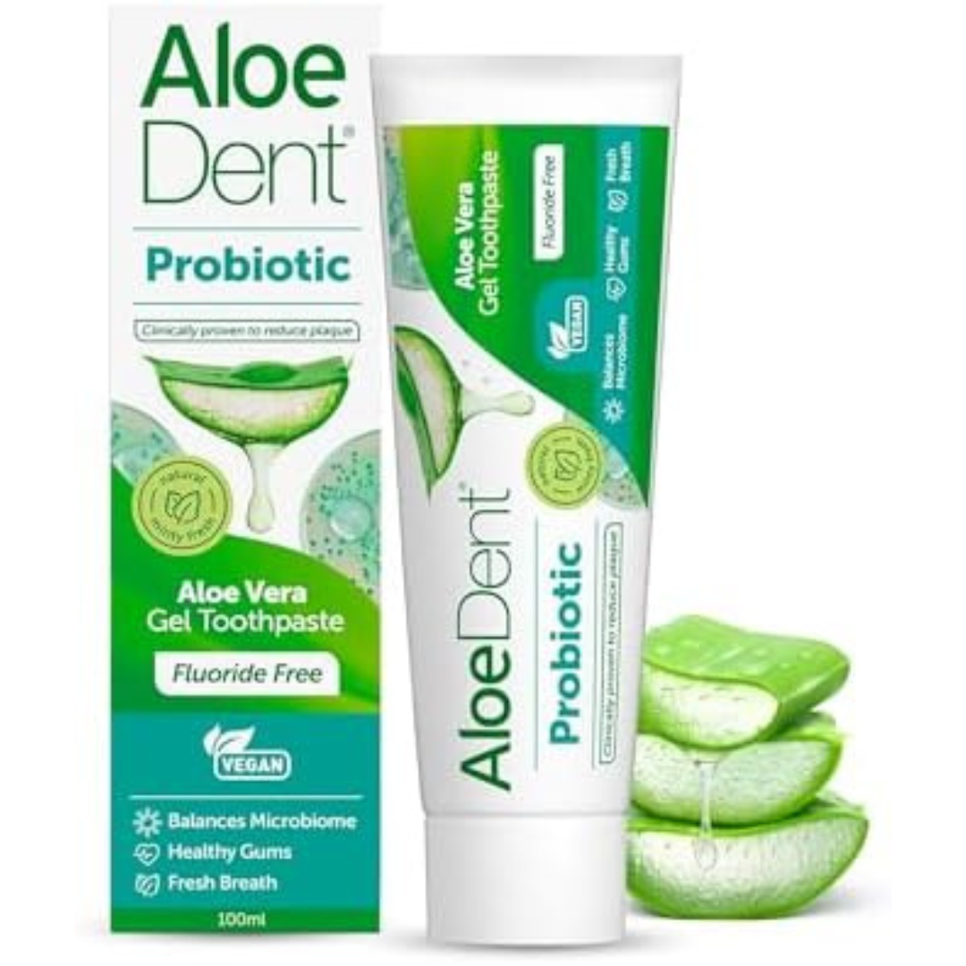 Aloe Dent Whitening Aloe Vera Toothpaste Fluoride Free, Natural, 75ml Pack of 1