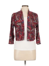 NWT Naif Women Red 3/4 Sleeve Blouse L