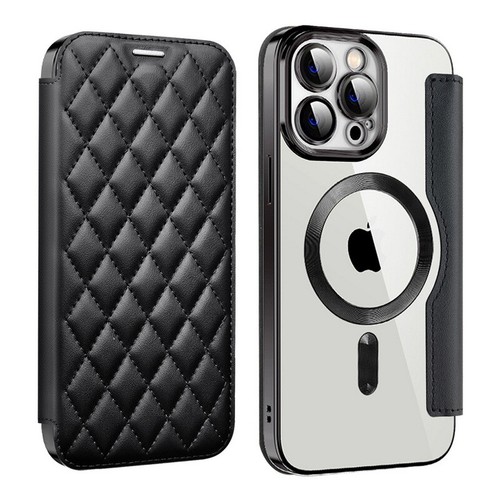 Etui na iPhone 16 15 14 Pro Max 13 Skórzany portfel Magnetyczny Magsafe Flip Cover - Zdjęcie 15 z 19