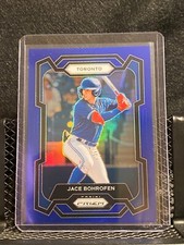 Jace Bohrofen 2024 Prizm Blue Prizm #181/199 - Blue Jays