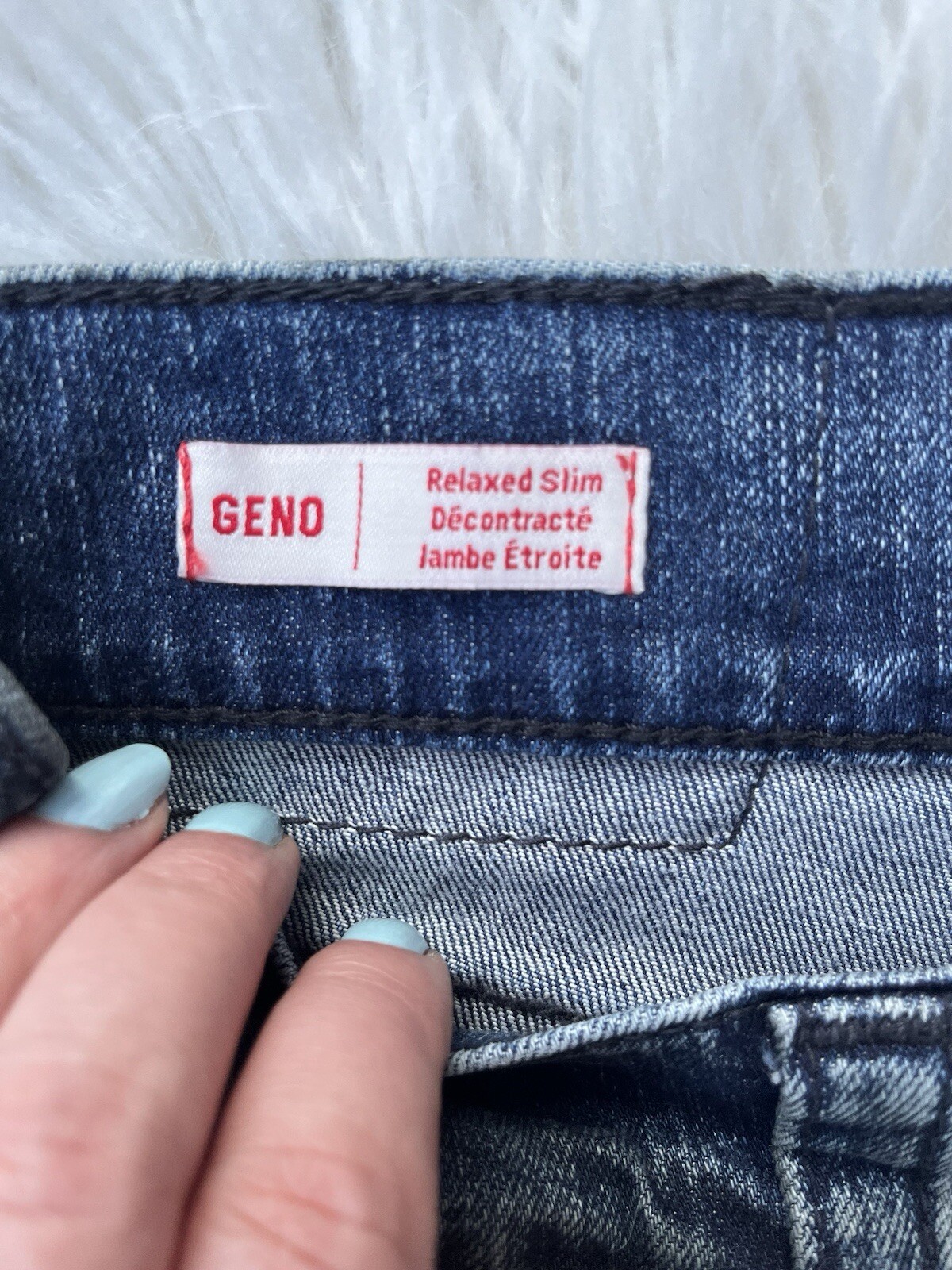 True Religion Geno Moto Relaxed Slim Jeans Denim Blue Size 32 thumbnail 10