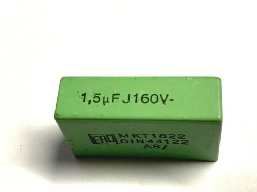 1,5uF, 160V-, 100V~, 5%,1,5µF, 100°C, RM22,5 Roederstein,MKT1822515016, 3 Stück - Picture 2 of 3