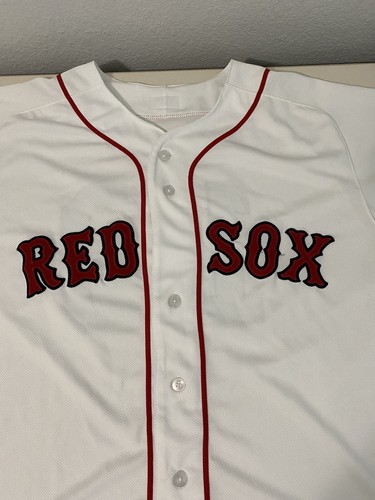 White Majestic Boston Red Sox Shane Victorino Jersey Men's Size 48 XL Signed - Picture 4 of 9