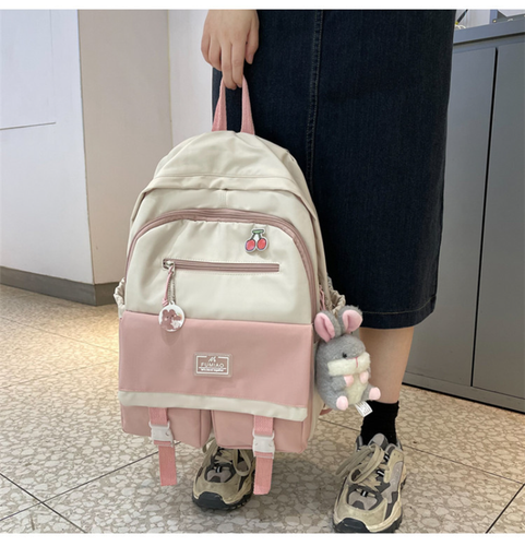 Zaino grande ragazza adolescente carino studente kawaii cartone animato scuola scuola donna - Foto 26 di 43