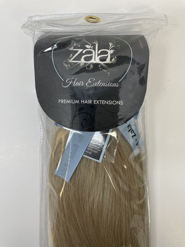 Zala 9-Piece Clip-In Hair Extensions 100% Remy Champagne Blonde 24" 230g NEW