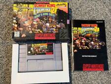 Donkey Kong Country 2: Diddy's Kong Quest SNES Complete CIB Box Manual Case