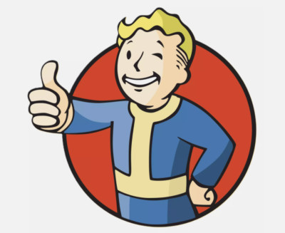 Fallout logo sticker laptop cell Skate vinyl decal