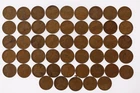 1912 P Lincoln Wheat Penny Coin / Good - Fine / Lot of 50 Pennies