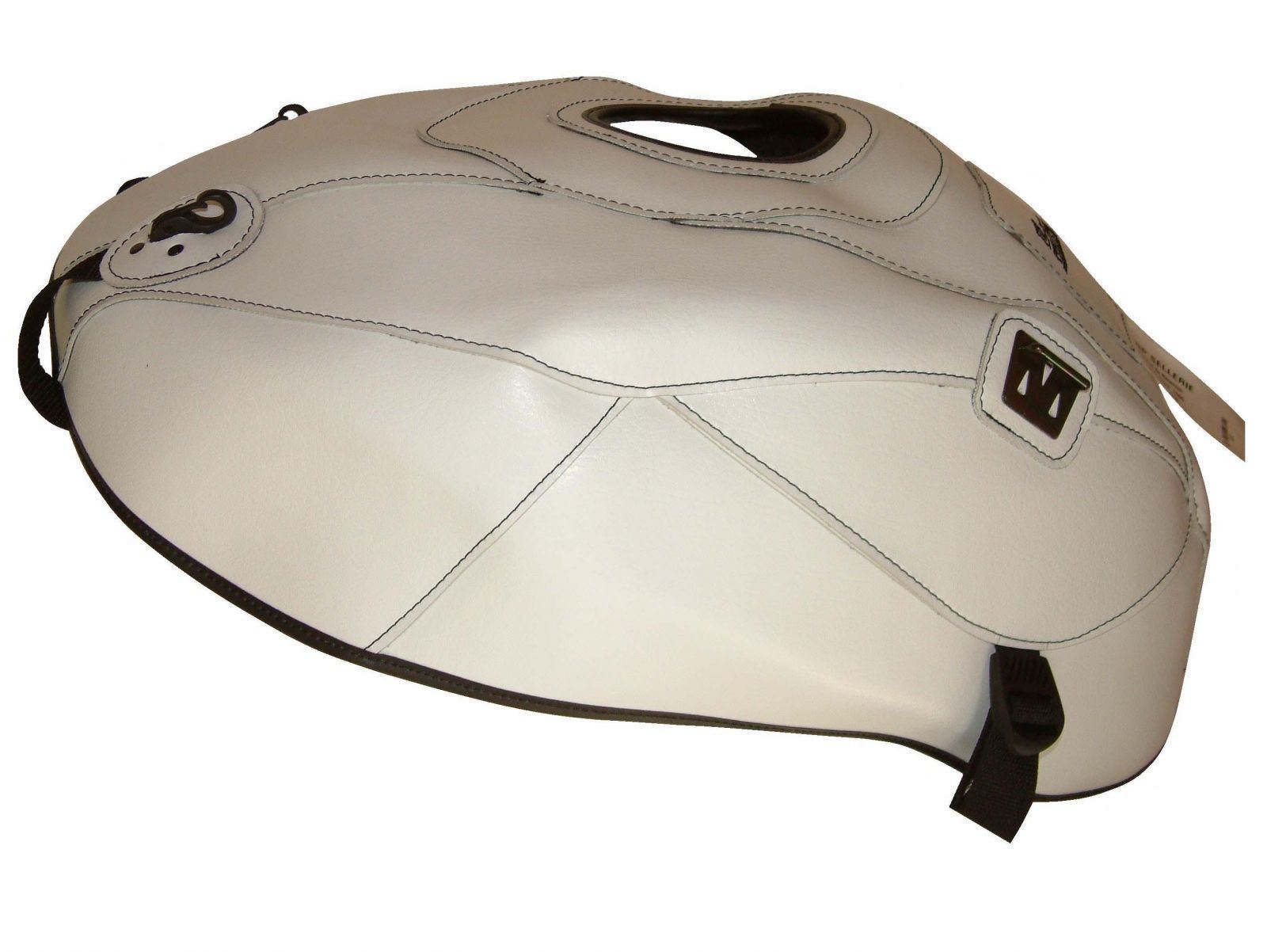 Protège-réservoir Top Sellerie blanc pour moto Suzuki GSXR 1000 millésime 2009